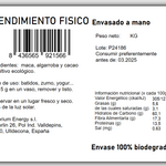 RENDIMIENTO FÍSICO ECO A GRANEL