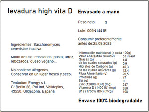 LEVADURA NUTRICIONAL HIGH VITA B12+D COPOS A GRANEL