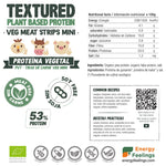 PROTEÍNA VEGETAL TEXTURIZADA TIRAS DE CARNE VEG MINI ECO A GRANEL