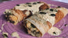 Crepes veganos de garbanzo, espinacas y curry