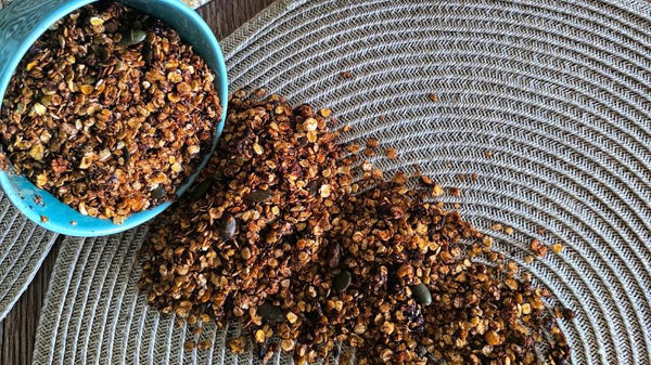 Granola de Algarroba: crujiente y nutritiva
