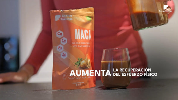 MACA y MACA NEGRA: Energía, concentración y equilibrio hormonal natural