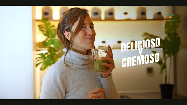 MATCHA LATTE ECO | Delicioso Batido con Té Matcha en Menos de 1 Minuto ☕