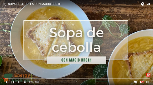 SOPA DE CEBOLLA CON MAGIC BROTH