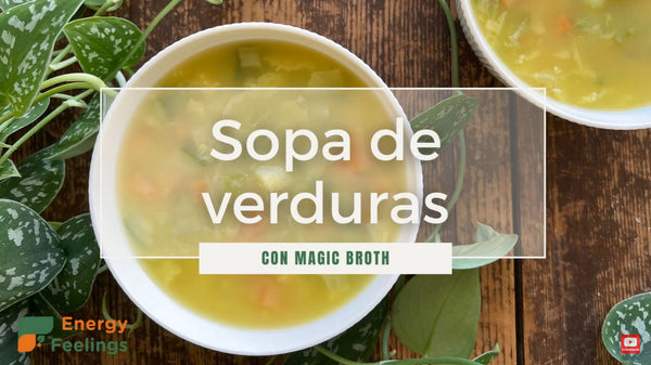 SOPA DE VERDURAS CON MAGIC BROTH