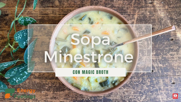 SOPA MINESTRONE CON MAGIC BROTH