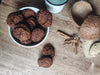 GALLETAS DE YACÓN,  COCO  Y  CANELA