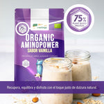 ORGANIC AMINOPOWER 75% VAINILLA ECO - 500g