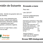 ALMIDÓN DE GUISANTE A GRANEL OFERTA CADUCIDAD DE 4 A 12 MESES