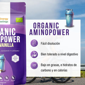ORGANIC AMINOPOWER 75% VAINILLA ECO - 500g