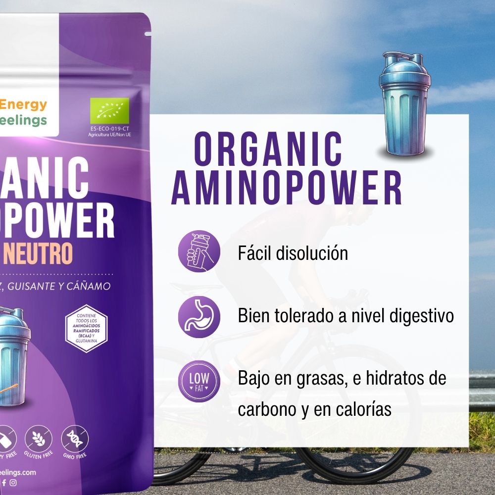 ORGANIC AMINOPOWER 80% NEUTRO ECO - 500g