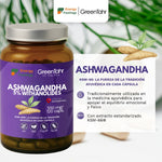 ASHWAGANDHA KSM66 ECO biodisponible - 120 cápsulas