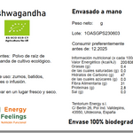 ASHWAGANDHA ECO A GRANEL