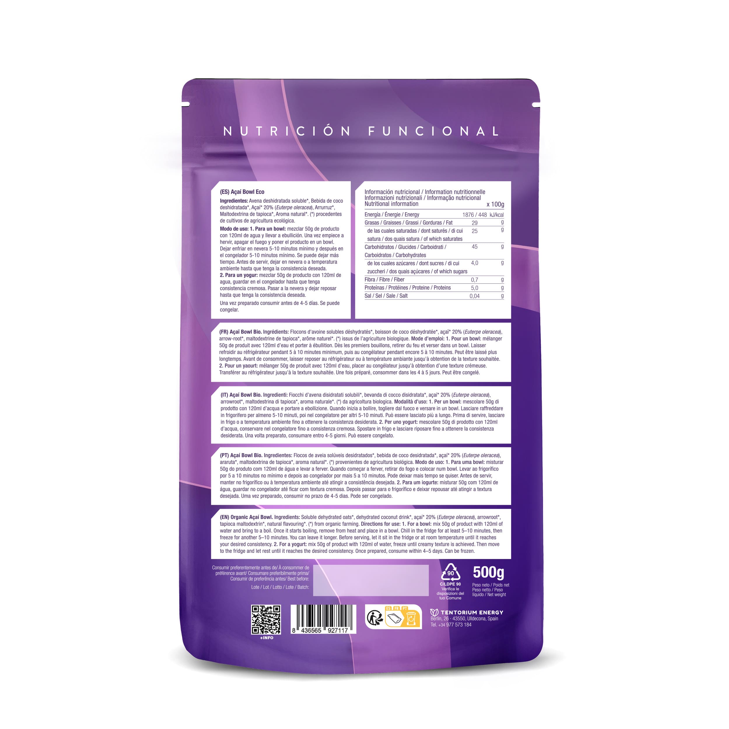 ACAÍ BOWL ECO - 500g