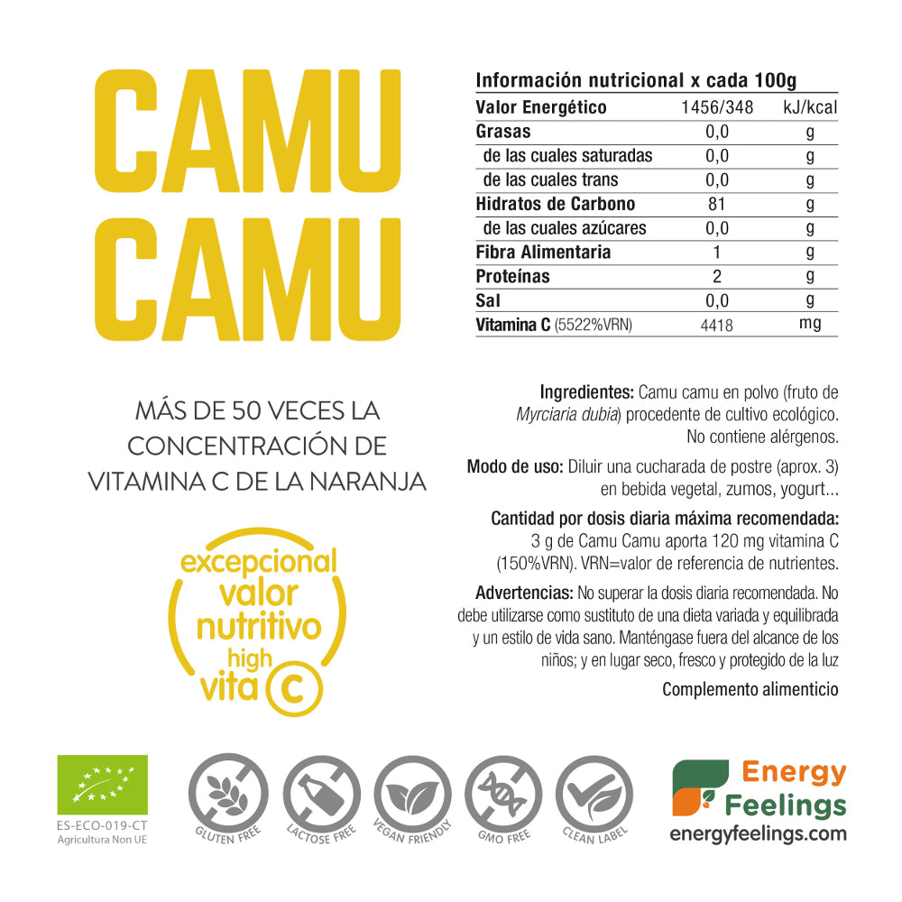 CAMU CAMU PULVERIZADO ECO