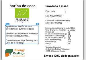 HARINA DE COCO ECO A GRANEL