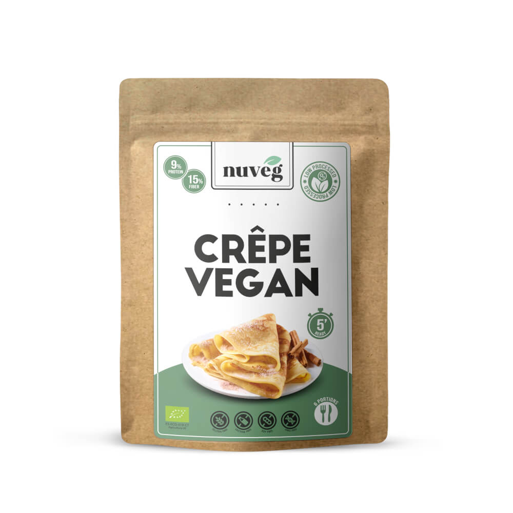 CREPE VEGANA ECO SIN GLUTEN NUVEG (6 crepes)