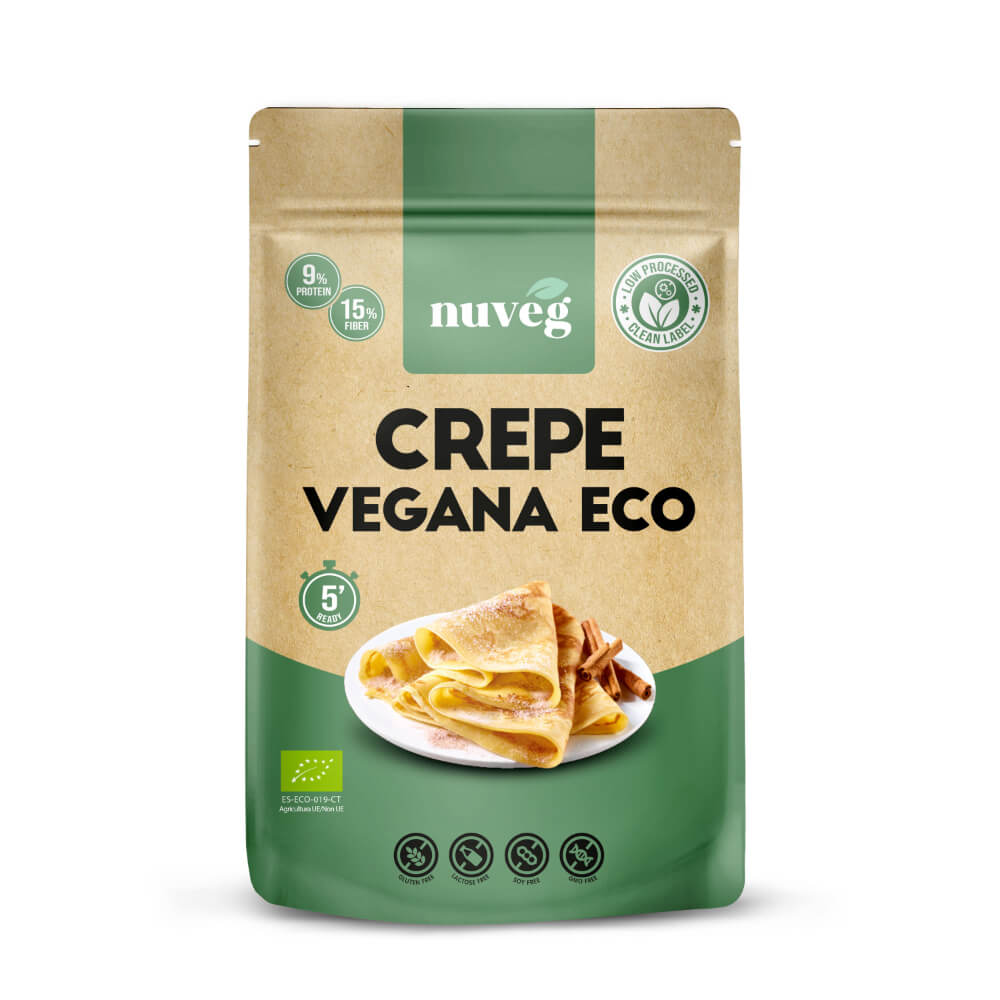CREPE VEGANA ECO SIN GLUTEN NUVEG (6 crepes)