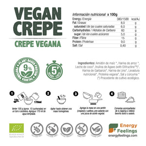 CREPE VEGANA ECO SIN GLUTEN