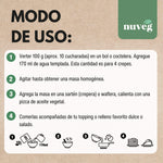 CREPE VEGANA ECO SIN GLUTEN NUVEG (6 crepes)