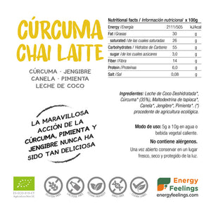 CÚRCUMA CHAI LATTE ECO