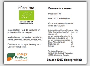 CÚRCUMA EN POLVO ECO A GRANEL