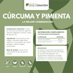 CÚRCUMA PIMIENTA ECO biodisponible - 90 cápsulas