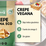 CREPE VEGANA ECO SIN GLUTEN NUVEG (6 crepes)