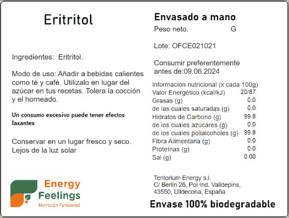 ERITRITOL A GRANEL