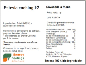 ESTEVIA COOKING 1:2 A GRANEL