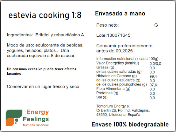 ESTEVIA COOKING 1:8 A GRANEL