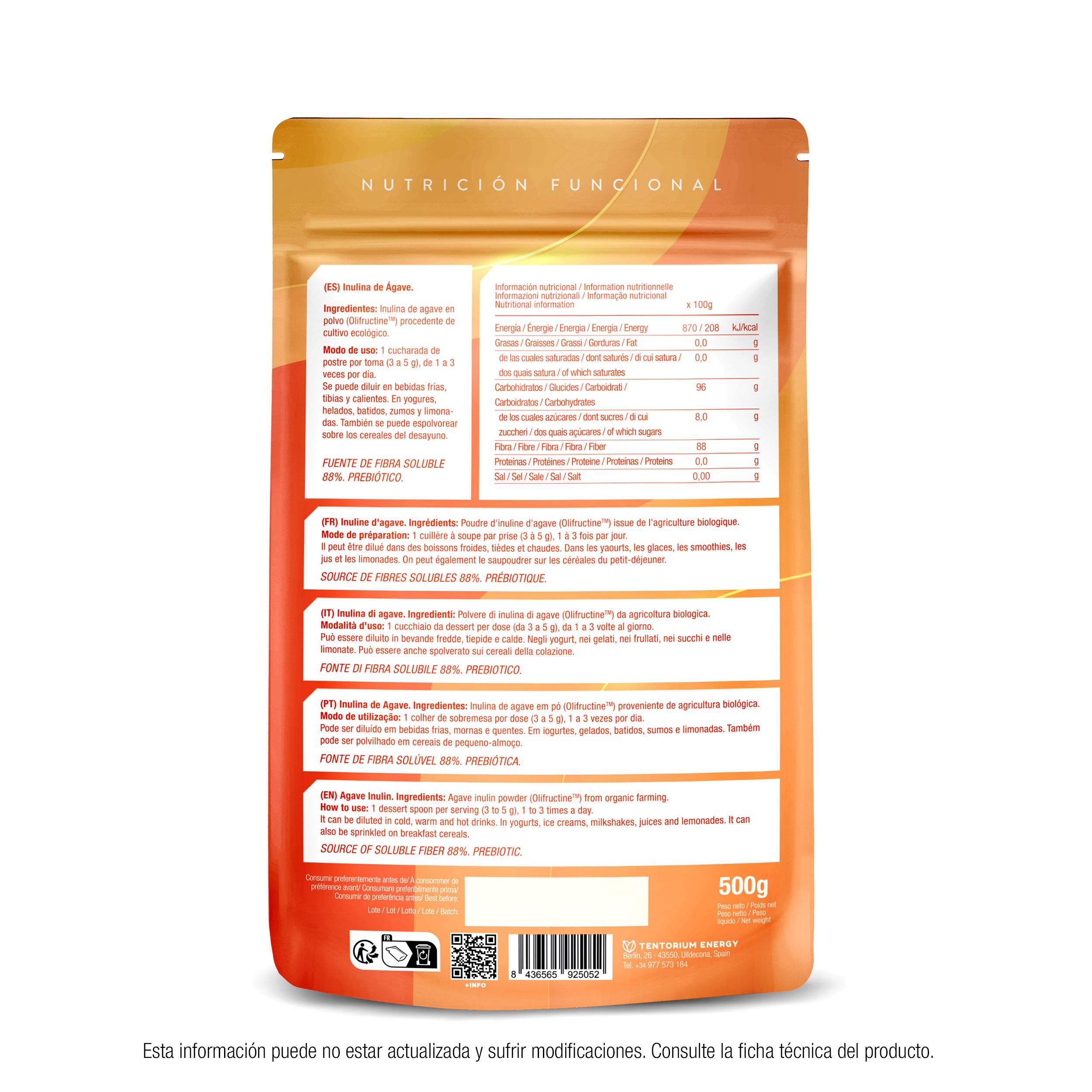 INULINA DE AGAVE – medsuperfoods