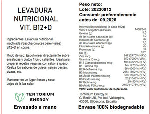 LEVADURA NUTRICIONAL HIGH VITA B12+D COPOS A GRANEL
