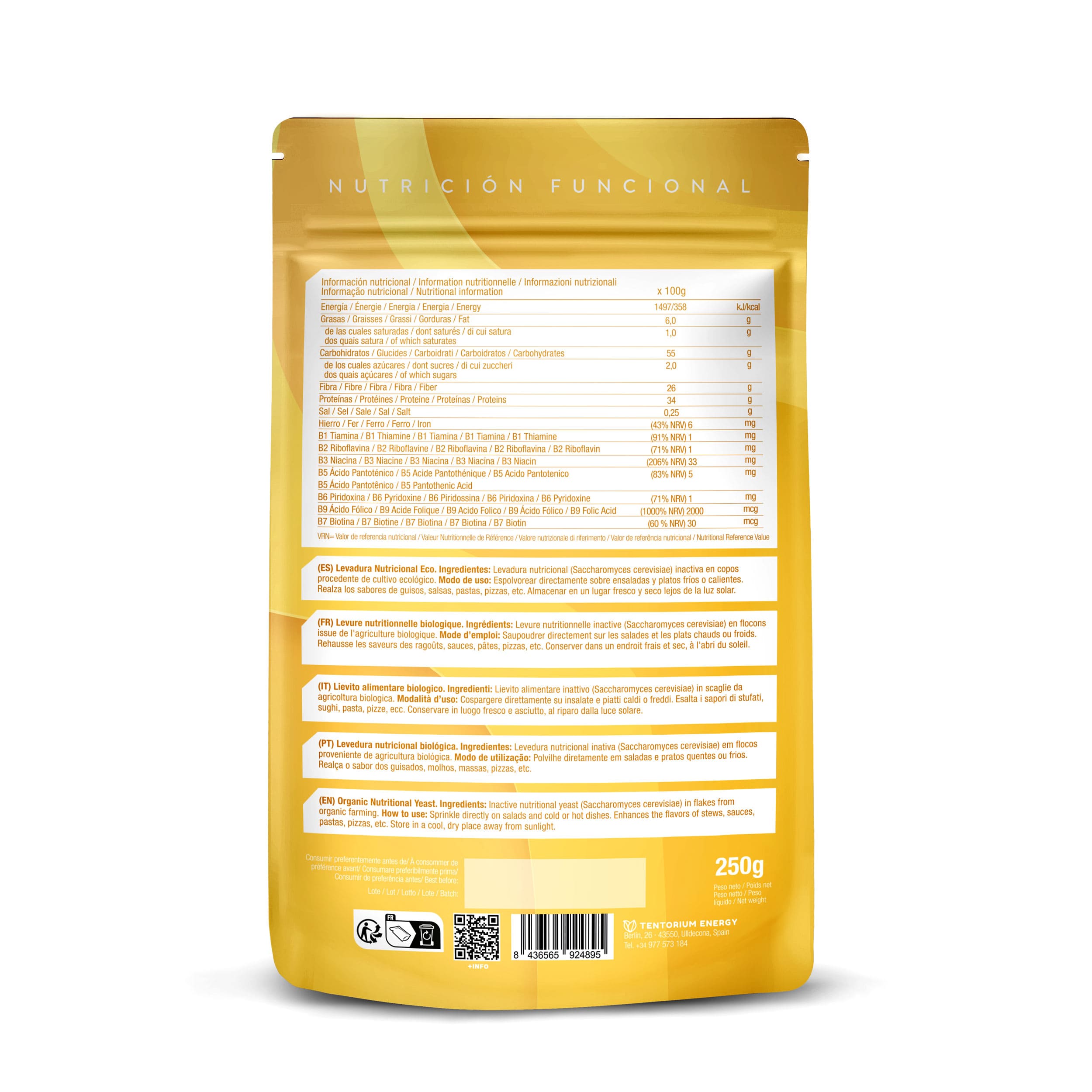 LEVADURA NUTRICIONAL COPOS ECO - 250g
