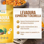 LEVADURA NUTRICIONAL CON CHLORELLA Y ESPIRULINA - 250g
