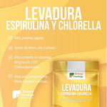 LEVADURA NUTRICIONAL CON CHLORELLA Y ESPIRULINA - 250g