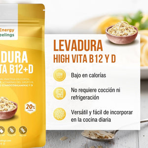 LEVADURA NUTRICIONAL HIGH VITA B12+D COPOS