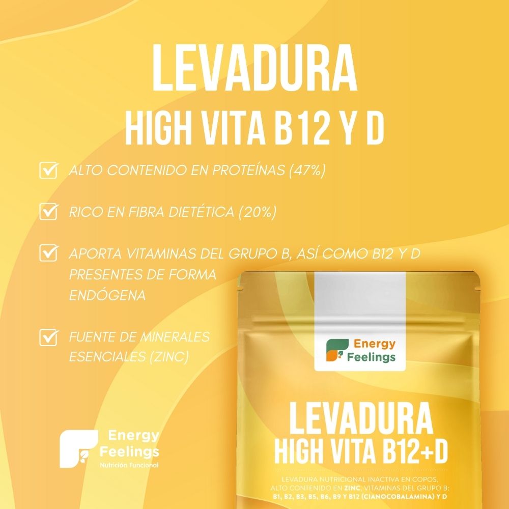 LEVADURA NUTRICIONAL HIGH VITA B12+D COPOS