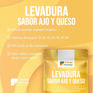 LEVADURA NUTRICIONAL SABOR AJO Y QUESO