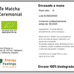 TÉ MATCHA GRADO CEREMONIAL ECO A GRANEL