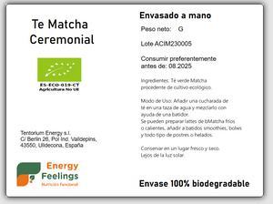 TÉ MATCHA GRADO CEREMONIAL ECO A GRANEL