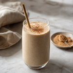Maca negra con café y leche