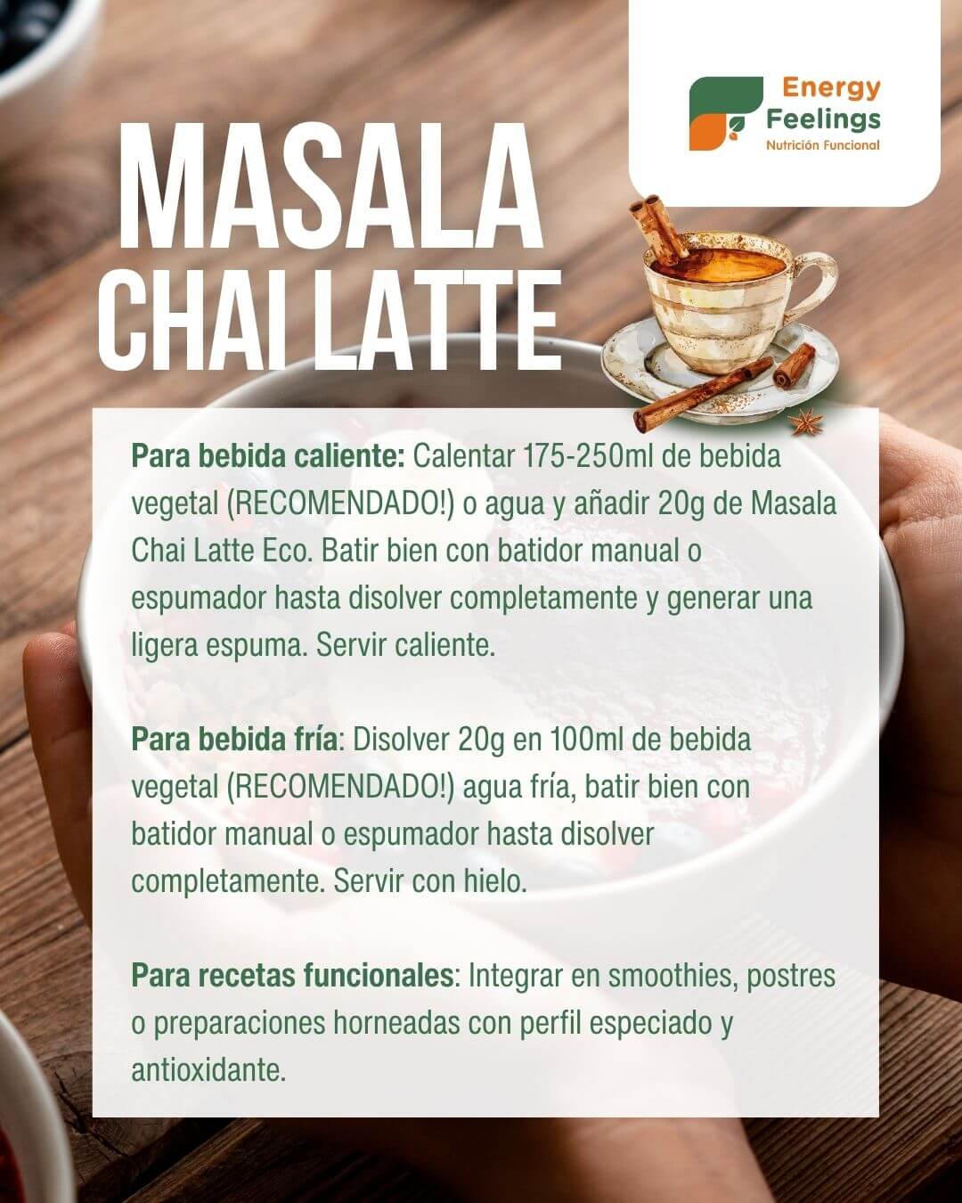 MASALA CHAI LATTE ECO