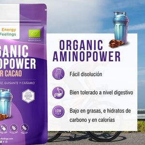 ORGANIC AMINOPOWER 74% CHOCO ECO - 500g