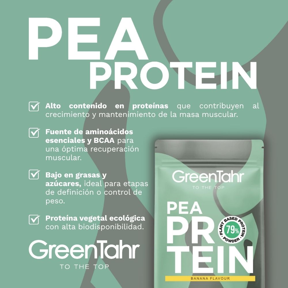PROTEÍNA DE GUISANTE SABOR BANANA ECO - 750g