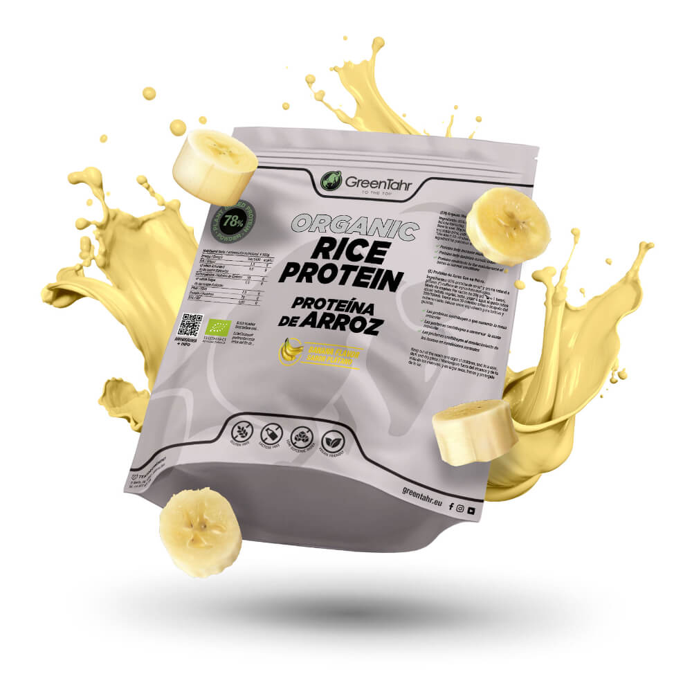 PROTEÍNA DE ARROZ SABOR BANANA ECO - 750g