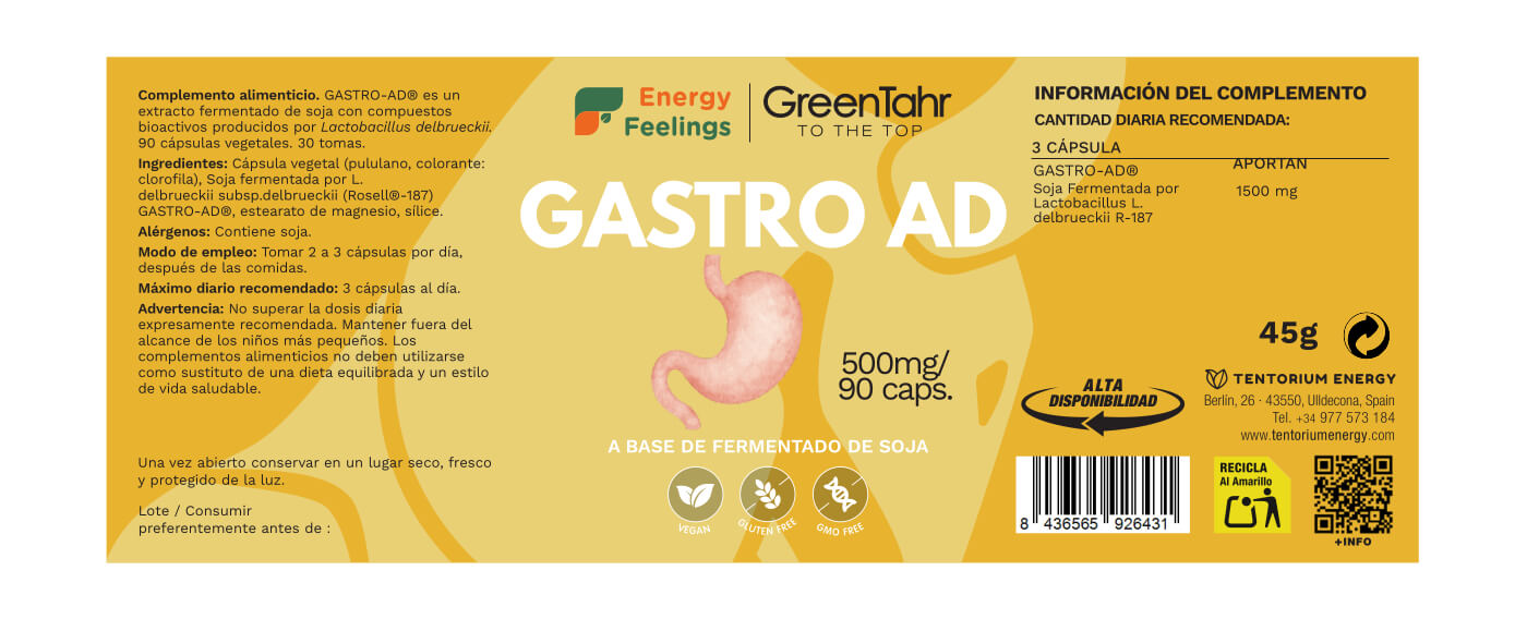 GASTRO AD biodisponible - 60 cápsulas