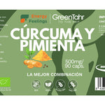 CÚRCUMA PIMIENTA ECO biodisponible - 90 cápsulas