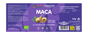 MACA ANDINA ECO biodisponible - 120 cápsulas