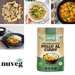 TIRAS VEGGIE ESTILO POLLO AL CURRY NUVEG